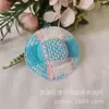 Mini sombrero de paja tejido floral sombrero de paja imitación decoración artesanal sombrero para muñeca juguete accesorios DIY