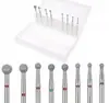 Arte de Unha Transfronteiriça Broca Colorida de Diamante Kit de Remoção de Unha Ferramenta de Lixar Superfície da Unha e Remover Cutícula Acessórios para Máquina de Unha