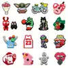 Accesorios 3D Tridimensionales de Silicona Platino para Zapatos Crocs, Accesorios Decorativos DIY, Accesorios para Fundas de Teléfono de Silicona, Hecho a Medida