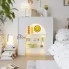 Lareira de Hall Minimalista Moderna Armário Decorativo Estilo Francês Parede de Fundo Corredor de Entrada Nórdico Armário de Exposição e Armazenamento