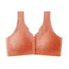 Lencería de Botones Frontales para Madres de Mediana Edad y Mayores, Sujetador sin Aros Estilo Chaleco Push-Up que Retrae el Pecho, sin Costuras, Tallas Grandes