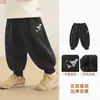 Calça de Fleece Forrada Kaka Panda para Meninos, Calça de Moletom de Inverno para Bebês e Crianças Pequenas, Calça Longa Quente para Meninas no Outono e Inverno