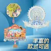 Imanes para Refrigerador de Harbin Hechos a Medida con Arena Fluyente, Efectos de Cambio de Temperatura, Monumentos Giratorios del Mundo de Hielo y Nieve, y Souvenirs para Atracciones Turísticas