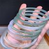 Fornecimento Direto de Fábrica Natural Zhou Dasheng Mesmo Bracelete de Calcedônia Dai de Montanha Qingyuan de Óleo de Gelo Brasileiro Metade Montanha e Metade Água