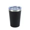 Taza de Leche de Acero Inoxidable Transfronteriza de 12 oz Taza Termo al Vacío 304 Vaso Cónico para Coche Vaso para Cerveza Taza para Leche y Café