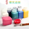 Ferramenta de Couro DIY Óleo de Borda Óleo para Bordas de Escultura em Couro Diluente de Óleo de Borda Selante de Borda Nova Cor de Garrafa Mistura