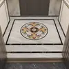 Tapetes para Elevador com Logos Personalizados, Carpetes Especiais para Cabine, Pisos de PVC, Couro e Mármore Sintético Personalizado