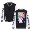 Comercio exterior nuevo uniforme de béisbol día caluroso difuso hombre motosierra Chainsaw man suéter con forro polar hombres y mujeres