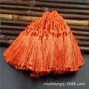 Marcador de 8 cm con Borla Flecos Sobre Rojo Adorno de Linterna Estilo Vintage Borla Invitación Materiales DIY Abanico Sombrero Accesorios