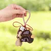 Colgante de Carrillón de Viento de Cáscara de Fruta Natural, Kit de Materiales Hechos a Mano para DIY, Adorno Curativo Terminado para Colgar en el Coche, Decoración de Jardín