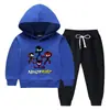 Conjunto de Sudadera con Capucha para Niños Otoño/Invierno 2026, Nuevo Modelo Elegante para Niños Mayores, Forro Polar y Engrosado para Calidez, Atuendo de Invierno