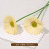 PU Lirio de Calla Margarita Amapola de Tallo Largo Ramo Fotografía de Boda Arreglo Decoración del Hogar Flores Artificiales Arte Floral Simulado