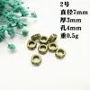 Bronce Antiguo Estilo Retro Espaciadores de Guirnalda Cuentas para Pulsera DIY Collar Joyería Tejida a Mano Accesorios Accesorios para Ropa Venta al Por Mayor