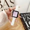 Adequado para Apple 10 S11 Pulseira de Relógio Colorida de Plástico Galvanizado Samsung Huawei Fit5 Gt Xiaomi Pulseira de Pulso