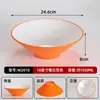 Tazón cónico de melamina, tazón Ajisen para ramen estilo japonés, vajilla nórdica, tazón comercial para hot pot picante, tazón grande para fideos, tazón para fideos de caracol