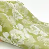 Ilha de Tecido Verde Lago Design Floral Pastoral Confortável Estilo Chinês Dinastia Han Cheongsam Tecido Amigo da Pele B