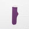 Calcetines para mujer estilo coreano media caña primavera y verano color caramelo medias delgadas seda de hielo calcetines apilados para mujer en marea calcetines de hielo estilo japonés y coreano