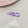 Presilhas de Cabelo Coloridas de Doce para Crianças 5cm, Presilhas de Cabelo Fofas Coloridas em Forma de Gota d'Água, Presilhas BB com Gotejamento de Óleo, Presilhas Laterais para Franja, Acessórios de Cabelo para Meninas