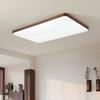 Lámpara Principal de Sala de Estar Espectro Completo Nogal Estilo Chino Nuevo Simple Antiguo Lámpara de Dormitorio Lámpara de Techo Paquete Lámparas Zhongshan
