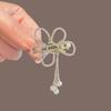 Exquisita Horquilla de Flores con Pedrería Horquilla de Alta Gama Clip para el Cabello para Mujer Dulce Horquilla para Cabello Suelto Accesorios para el Cabello Clip Lateral Clip de Pico de Pato