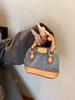 Bolso con Carcasa de Color de Contraste Mini Clásico Ins para Niños, Bolso Cruzado Pequeño para Llevar en la Mano con Lápiz Labial, Llaves para Mujeres