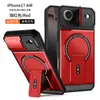 Adequado para Capa de Celular Apple 17Promax, Suporte de Armazenamento Magnético Iphone16, Proteção de Lente 14, Armadura 13