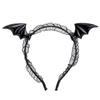 Diadema de Decoración para Fiesta de Halloween Productos Diadema Festival Fantasma Cuerno de Diablo Divertido Tarjeta para el Cabello Tocado Chopper Accesorios para el Cabello Transfronterizos