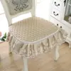 Almofada para Cadeira de Jantar de Casa Almofada para Banco Almofada para Cadeira Todas as Estações Universal Almofada para Assento de Cadeira com Tiras Almofada para Cadeira de Mesa de Jantar Dropshipping Transfronteiriço