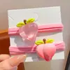 Gomas de Frutas para el Cabello, Accesorios para el Cabello para Niñas, Estilo Nuevo, Firmes y No Dañan el Cabello, Lindos Accesorios para el Cabello para Bebés