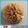 Tenis de Mesa Pelota Crisantemo Pelota de Crisantemo Cebolleta Flor 8cm Fabricación de Tocados Flor de Muñeca para Baile Flor de Mil Capas Flor de Cabeza