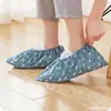 Máquina Cubrezapatos de Interior para el Hogar Sala de Máquinas Tela Transpirable Cómoda para Estudiantes Se Puede Lavar Repetidamente Cubrepies para Sala de Estar Cubrezapatos de Tela para Aula