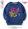 Sudadera de Jardín de Infancia Ropa de Jardín Algodón Estilo Otoño e Invierno Unisex para Niños Manga Larga Forro Polar Estampado Superior Estilo Moderno