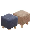 Funda para Taburete para Cambiar Zapatos Simple para el Hogar Cuadrada Redonda Extraíble y Lavable Taburete Bajo Cubierta de Hongo Cubierta Universal para Taburete Todo Incluido