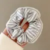 Goma para el pelo tipo scrunchie coreano para mujer, elegante y casual, liga para el pelo floral, popular en redes sociales, estilo ballet, accesorio para el pelo fresco y dulce