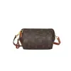 Bolso Pequeño de Alta Gama Nuevo 2026 para Mujer, Elegante Bolso Cuadrado Pequeño con Estampado Vintage de Retazos, Bolso de Hombro y Cruzado