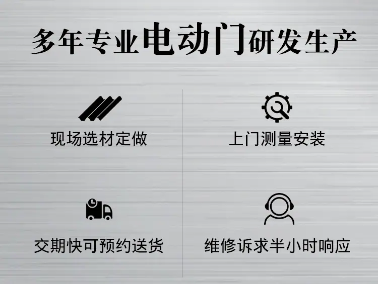 自动透明卷闸门