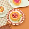 Decoraciones de Tarta de Fruta de Fresa Pegamento de Crema Resina Accesorios Pequeños Casa de Muñecas DIY Juguetes de Juego de Imitación Yqt Juguetes de Comida en Miniatura