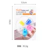 Dedales para Guitarra Venta al por Mayor Transfronteriza Ant Dolor Silicona Mano Izquierda Dedo Presión de Cuerdas Cubierta Protectora Protección de Manos Anti Desgaste Juego de Dedales