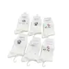 Meias 3D Brancas da Hello Kitty para Mulheres, Meia-Calça Respirável Absorvente de Suor Antiodor para Primavera e Verão, Meias Longas Versáteis Fofas para Estudantes
