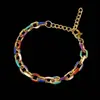 Cadena de Acero de Titanio Transfronteriza para Niñas, Pulsera de Pareja Dopamina que No se Desvanece, Decoración de Cadena de Acero Inoxidable de Lujo Ligero y Gama Alta