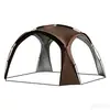 Tienda de Fiesta al Aire Libre Yurta Redonda Domo Acanopy Camping Protección Solar Tienda Sombra Solar Viaje Portátil Gazebo