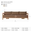 Villa de ocio al aire libre, patio, jardín, muebles de madera maciza, terraza al aire libre, protector solar impermeable, sofá de teca, mesa de centro combinada