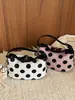 Bolso Único de Lunares para Mujer 2026 Nueva Moda Versátil Cruzado Tipo Dumpling Bolso de Mano Pequeño Exquisito Súper Moderno Bolso Croissant