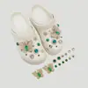 Modelo Nuevo Transfronterizo Adecuado para Zapatos con Agujeros Accesorios para Zapatos Hebilla de Zapato DIY Cadena de Perlas Decoración de Mariposa Hebilla de Zapato Extraíble