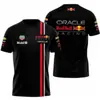 2026 Nuevo Traje de Montar para Motocicleta de Carreras F1 Transpirable de Secado Rápido Cuello Redondo Manga Corta Camisa de Trabajo Off-Road