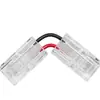 Conector de Tira de Luz LED Flexible de 2 Pines y 8 mm 2835 Monocromático - Adaptador de Cable en Forma de L Board-To-Board Conector en Forma de L para Iluminación