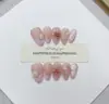 Nai Zi Unhas Vestíveis Feitas à Mão Série Estilo Europeu e Americano Coleção de Comércio Exterior Estilo Esculpido Pintado à Mão de Alta Qualidade Adesivos de Arte para Unhas Vestíveis