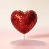 Accesorios al por mayor para Cajas de Dulces de Boda, Decoraciones para Cajas de Pastel DIY en Forma de Corazón, Corazones de Espuma Rosados