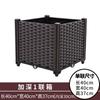 Caja especial para plantar verduras balcón familiar exterior techo maceta rectangular de plástico extragrande venta al por mayor
