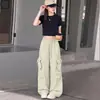 Pantalones de Verano de Secado Rápido para Niñas, Estilo Delgado 2026 Nuevo Modelo, Ropa de Verano para Niños Talla Mediana y Grande, Pantalones de Trabajo de Pierna Recta para Niñas, Protección Solar y Repelente de Mosquitos